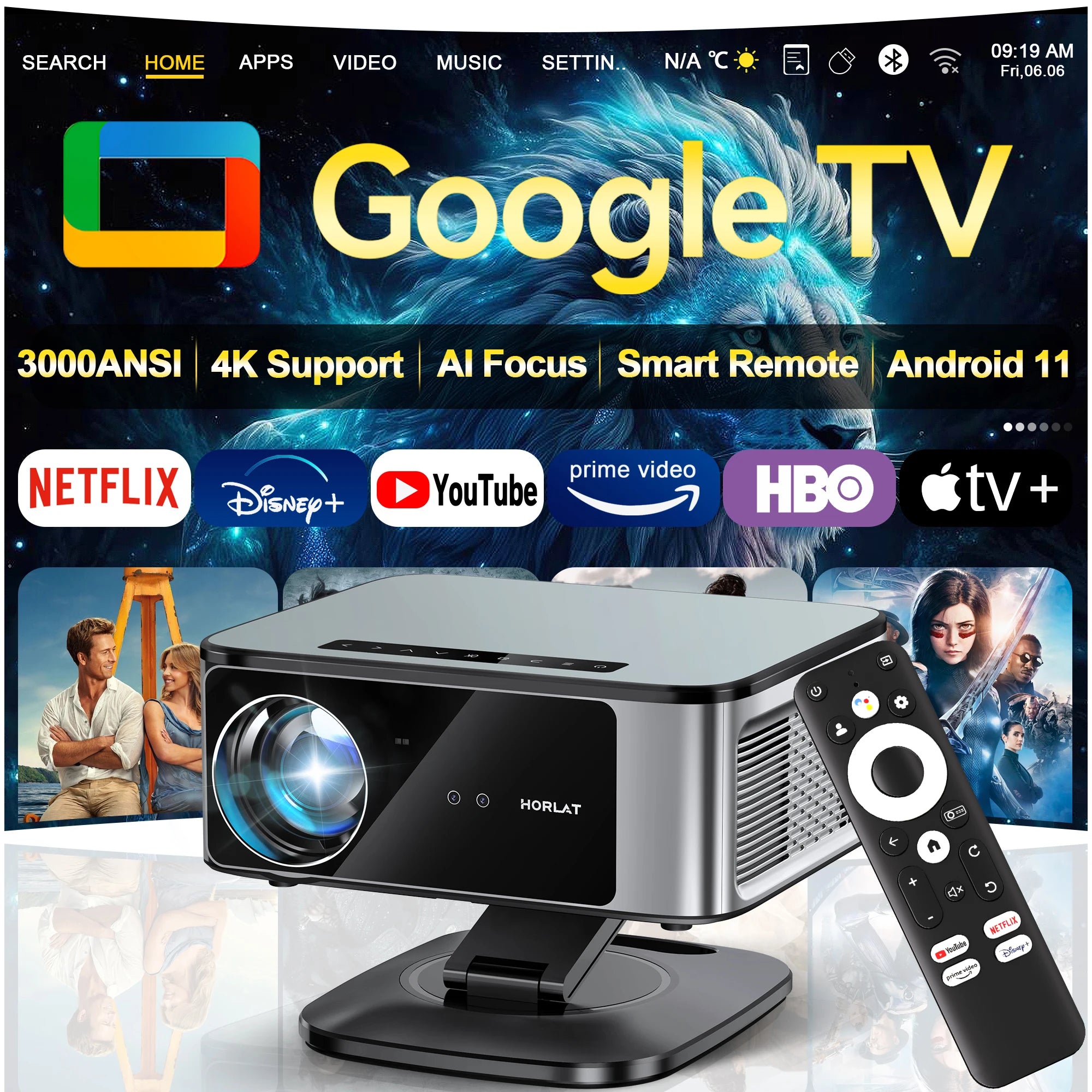 4K performance projector