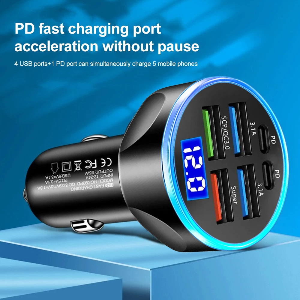 Chargeur allume cigare voiture 